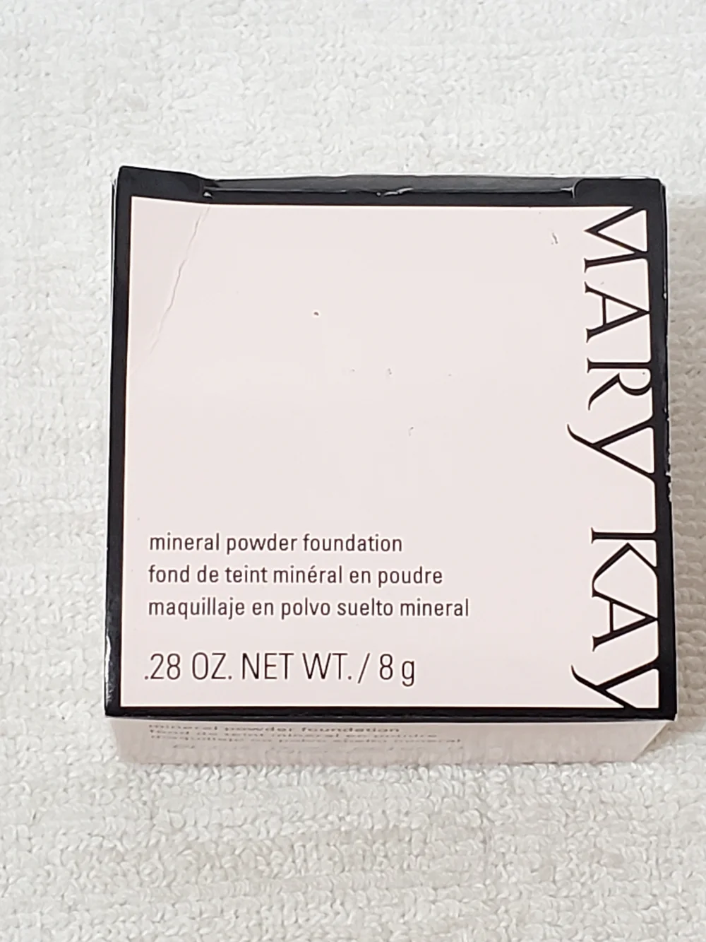 Mary Kay Mineral Powder Foundation Women's BEIGE 0.5 NIB 0.28 oz P/N 040986